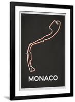 Monaco Race Course-null-Framed Art Print