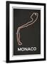 Monaco Race Course-null-Framed Art Print