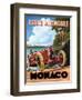 Monaco Rallye-Catherine Jones-Framed Art Print