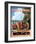 Monaco Rallye-Catherine Jones-Framed Art Print