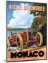Monaco Rallye-Catherine Jones-Mounted Art Print