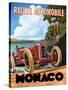 Monaco Rallye-Catherine Jones-Stretched Canvas