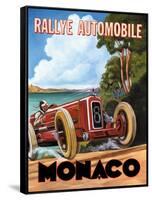 Monaco Rallye-Catherine Jones-Framed Stretched Canvas