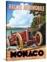 Monaco Rallye-Catherine Jones-Stretched Canvas