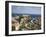 Monaco-Ville and the Port of Fontvieille, Monaco, Cote d'Azur, Mediterranean-Angelo Cavalli-Framed Photographic Print