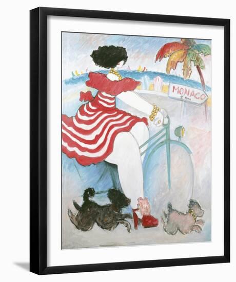 Monaco-Michel Boulet-Framed Giclee Print