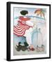 Monaco-Michel Boulet-Framed Giclee Print