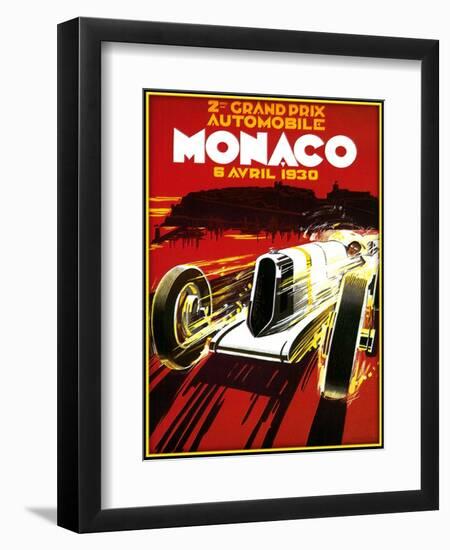 Monaco-Kate Ward Thacker-Framed Premium Giclee Print