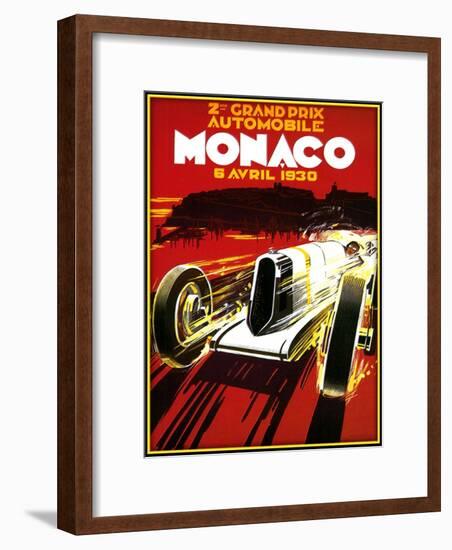 Monaco-Kate Ward Thacker-Framed Giclee Print