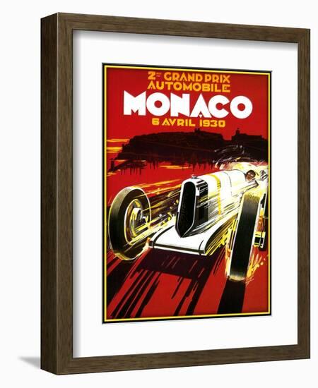 Monaco-Kate Ward Thacker-Framed Giclee Print