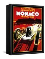 Monaco-Kate Ward Thacker-Framed Stretched Canvas