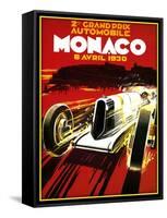 Monaco-Kate Ward Thacker-Framed Stretched Canvas