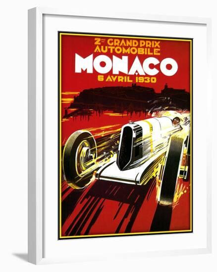 Monaco-Kate Ward Thacker-Framed Giclee Print