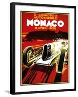 Monaco-Kate Ward Thacker-Framed Giclee Print