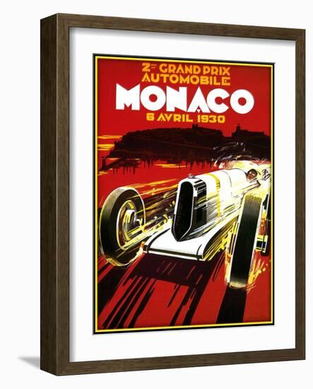 Monaco-Kate Ward Thacker-Framed Premium Giclee Print