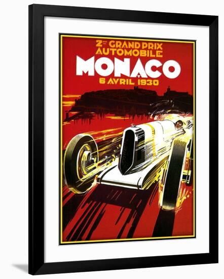 Monaco-Kate Ward Thacker-Framed Giclee Print