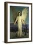 Monadnock Angel, 1920-21 (Oil on Canvas)-Abbott Handerson Thayer-Framed Giclee Print