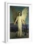 Monadnock Angel, 1920-21 (Oil on Canvas)-Abbott Handerson Thayer-Framed Giclee Print