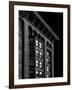 Monadnock Building Cornice Chicago BW-Steve Gadomski-Framed Photographic Print