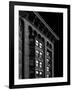 Monadnock Building Cornice Chicago BW-Steve Gadomski-Framed Photographic Print