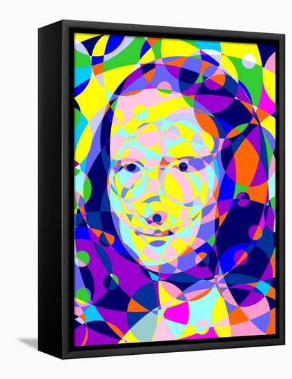 Monalisa-Cristian Mielu-Framed Stretched Canvas