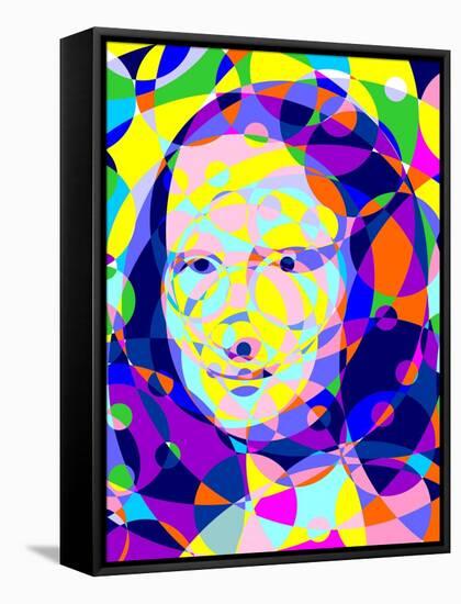 Monalisa-Cristian Mielu-Framed Stretched Canvas