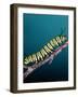 Monarch Butterfly Caterpillar, California, USA-David Northcott-Framed Photographic Print