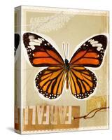 Monarch Butterfly Study-null-Stretched Canvas