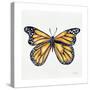 Monarch Butterfly-Cat Coquillette-Stretched Canvas
