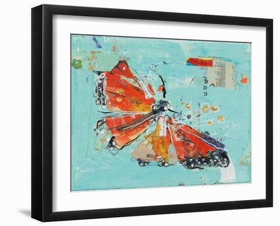 Monarch I Crop-Kellie Day-Framed Art Print