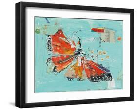 Monarch I Crop-Kellie Day-Framed Art Print