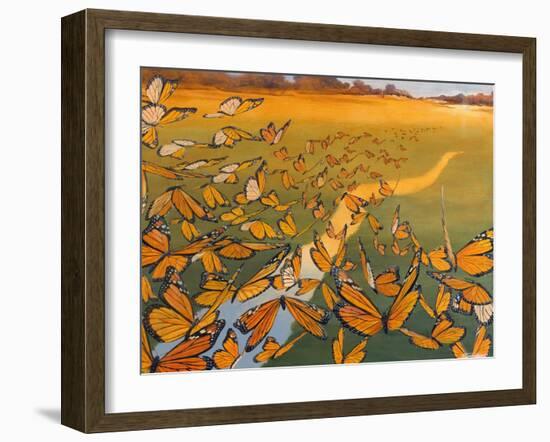 Monarch Migration-Fred Szatkowski-Framed Art Print