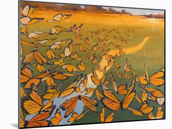 Monarch Migration-Fred Szatkowski-Mounted Art Print