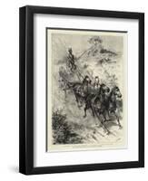 Monarch of All He Surveys, a Darkey Driver at Durban-Godefroy Durand-Framed Giclee Print