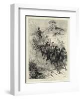 Monarch of All He Surveys, a Darkey Driver at Durban-Godefroy Durand-Framed Giclee Print