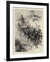 Monarch of All He Surveys, a Darkey Driver at Durban-Godefroy Durand-Framed Giclee Print