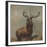 Monarch of the Glen by Edwin Landseer-Edwin Landseer-Framed Giclee Print