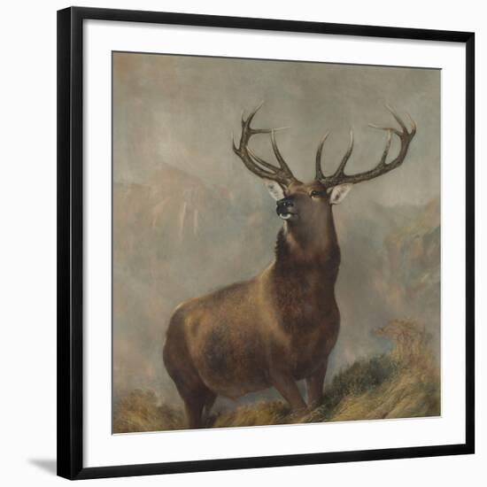 Monarch of the Glen by Edwin Landseer-Edwin Landseer-Framed Premium Giclee Print