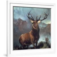 Monarch of the Glen-Edwin Henry Landseer-Framed Art Print