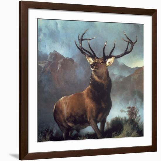 Monarch of the Glen-Edwin Henry Landseer-Framed Art Print