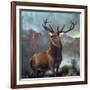 Monarch of the Glen-Edwin Henry Landseer-Framed Art Print