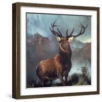 Monarch of the Glen-Edwin Henry Landseer-Framed Art Print