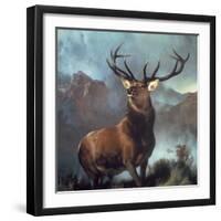 Monarch of the Glen-Edwin Henry Landseer-Framed Art Print