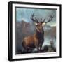 Monarch of the Glen-Edwin Henry Landseer-Framed Art Print