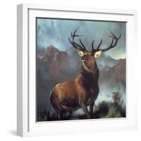 Monarch of the Glen-Edwin Henry Landseer-Framed Art Print