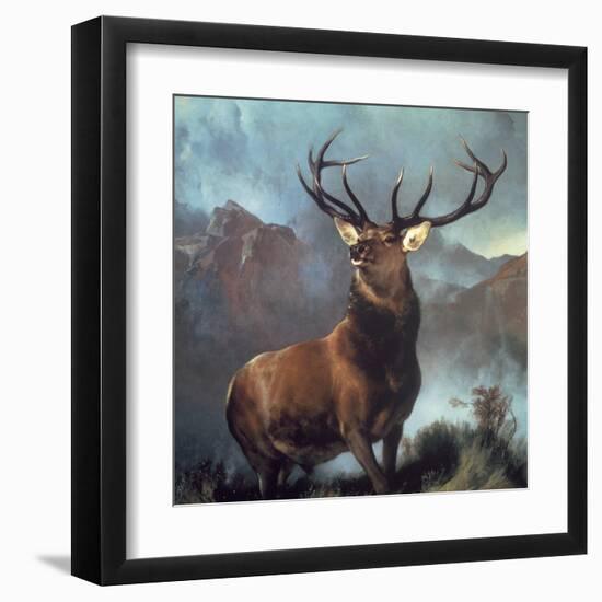 Monarch of the Glen-Edwin Henry Landseer-Framed Art Print