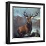 Monarch of the Glen-Edwin Henry Landseer-Framed Art Print