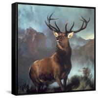 Monarch of the Glen-Edwin Henry Landseer-Framed Stretched Canvas