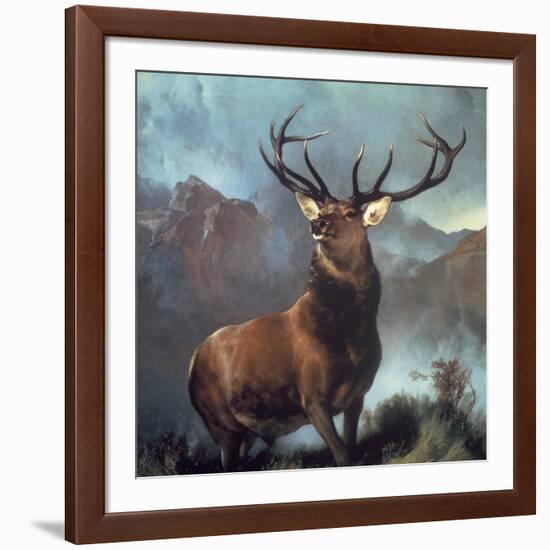 Monarch of the Glen-Edwin Henry Landseer-Framed Art Print