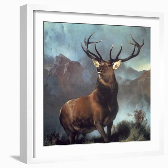 Monarch of the Glen-Edwin Henry Landseer-Framed Premium Giclee Print